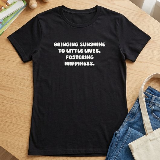 小さな命に太陽を 幸せな養育の日々を Tシャツ