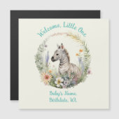 小さな命の誕生のお知らせ/ベビーシャワーへようこそ マグネット招待状 (正面/裏面)