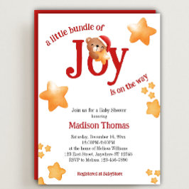 小さな喜びの塊クマ 招待状