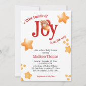 小さな喜びの塊クマ 招待状 (正面)