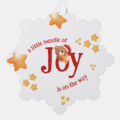 小さな喜びの束 オーナメントカード (正面)