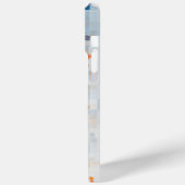 小さな四角に埋め込まれた数字と文字 Case-Mate iPhoneケース (裏面 / 左)