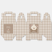 小さな団子が赤ちゃんシャワーの途中にある フェイバーボックス (見開き)