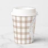 小さな団子が途中ベビーシャワー紙 紙コップ (右)