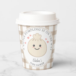小さな団子が途中ベビーシャワー紙 紙コップ