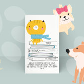 小さな図書館 エンクロージャーカード