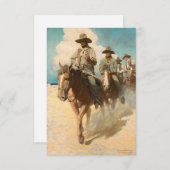 小さな地位は旅に出発した エンクロージャーカード (正面/裏面)