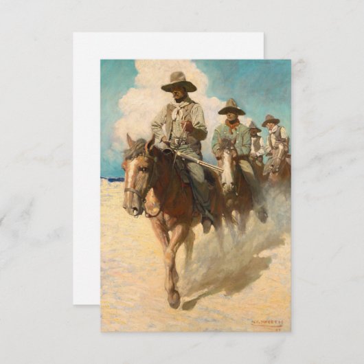 小さな地位は旅に出発した エンクロージャーカード (正面/裏面)