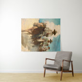 小さな地位は旅に出発した タペストリー (インサイチュ(横))