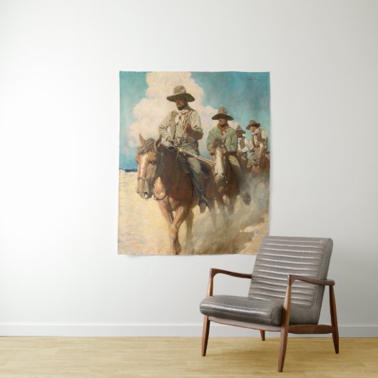 小さな地位は旅に出発した タペストリー (インサイチュ)