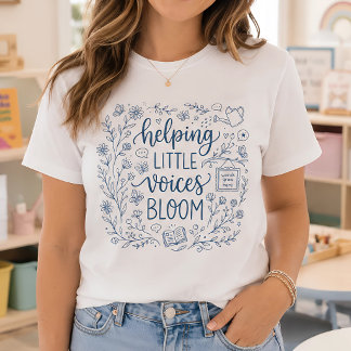 小さな声を育てる言語療法 Tシャツ