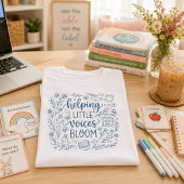 小さな声を育てる言語療法 Tシャツ