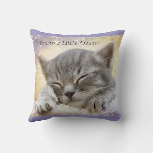 小さな夢を見る クッション (裏面)