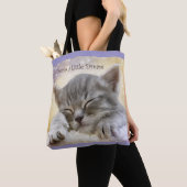 小さな夢を見る トートバッグ (クローズアップ)