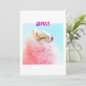 小さな大地を輝かせる |ドッグ恋人誕生日写真 カード (スタンド正面)