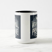 小さな大祈15oz信仰 – マインスパイアグを心配 マグカップ (中央)