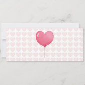 小さな天使がやってくる お知らせカード 招待状 (裏面)