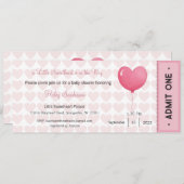 小さな天使がやってくる お知らせカード 招待状 (正面/裏面)