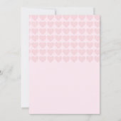 小さな天使がやってくる お知らせ 招待状 (裏面)