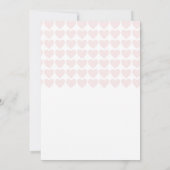 小さな天使がやってくる 招待状 (裏面)