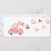 小さな天使がやってくる 招待状 (裏面)