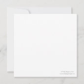 小さな天使のイラストカードセット ノートカード (裏面)