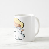 小さな天使の少女 コーヒーマグカップ (正面右)