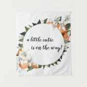 小さな天使の背景A Little Cutie がやってくる！ タペストリー (正面)