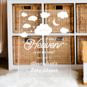 小さな天国が赤ちゃんシャワーを送った アクリルサイン