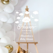 小さな天国が赤ちゃんシャワーを送った アクリルサイン