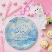 小さな天国が赤ちゃんシャワーを送った ペーパープレート (パーティー)