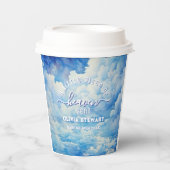 小さな天国が赤ちゃんシャワーを送った 紙コップ (正面)