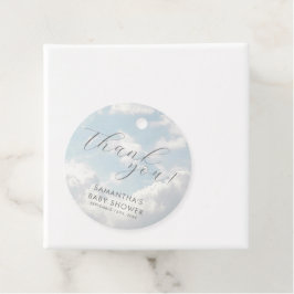 小さな天国の赤ちゃんシャワー夢見て フェイバータグ