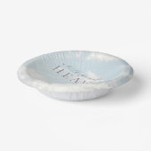 小さな天国の赤ちゃんシャワー夢見て ペーパーボウル (傾斜あり)