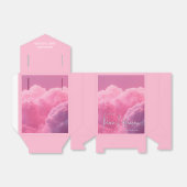 小さな天国ピンクの赤ちゃんシャワー フェイバーボックス (折り畳みなし)