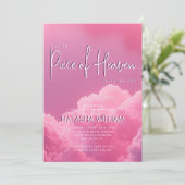 小さな天国ピンクの雲 招待状 (スタンド正面)