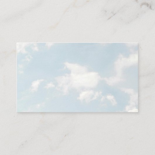 小さな天国ベビー名の提案 エンクロージャーカード (裏面)