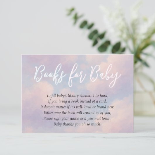 小さな天国本のベビー エンクロージャーカード (スタンド正面)