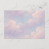 小さな天国本のベビー エンクロージャーカード (裏面)