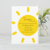 小さな太陽がやってくる お知らせ、ベイビー 招待状 (スタンド正面)