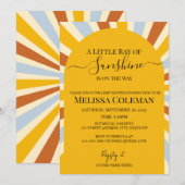 小さな太陽の光がもうすぐやってくる 招待状 (正面/裏面)