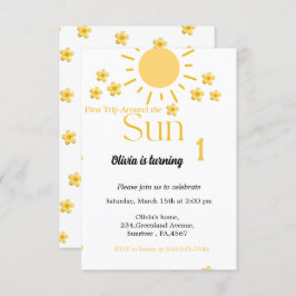 小さな太陽の光は最初の太陽の誕生日の一つである