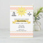 小さな太陽の誕生日招待状 招待状 (スタンド正面)