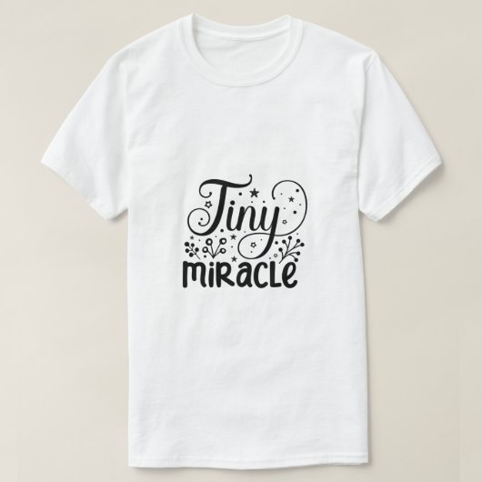 小さな奇跡のシャツ Tシャツ (デザイン正面)