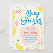 小さな奇跡の到来を祝って! 招待状 (正面)