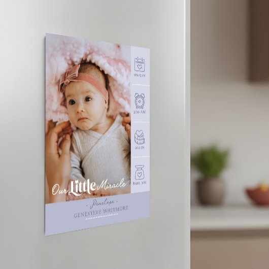 小さな奇跡の誕生 統計写真 赤ちゃん発表