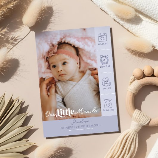 小さな奇跡の誕生 統計写真 赤ちゃん発表