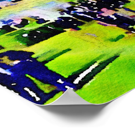 小さな女の子がアスコットでレースを見王室のる ポスター (角)