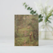 小さな女の子がブッシュで見た何を、1904年 ポストカード (スタンド正面)