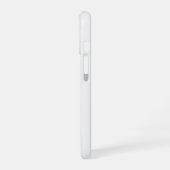 小さな女の子と白いデイジー iPhone 16ケース (左側面)
